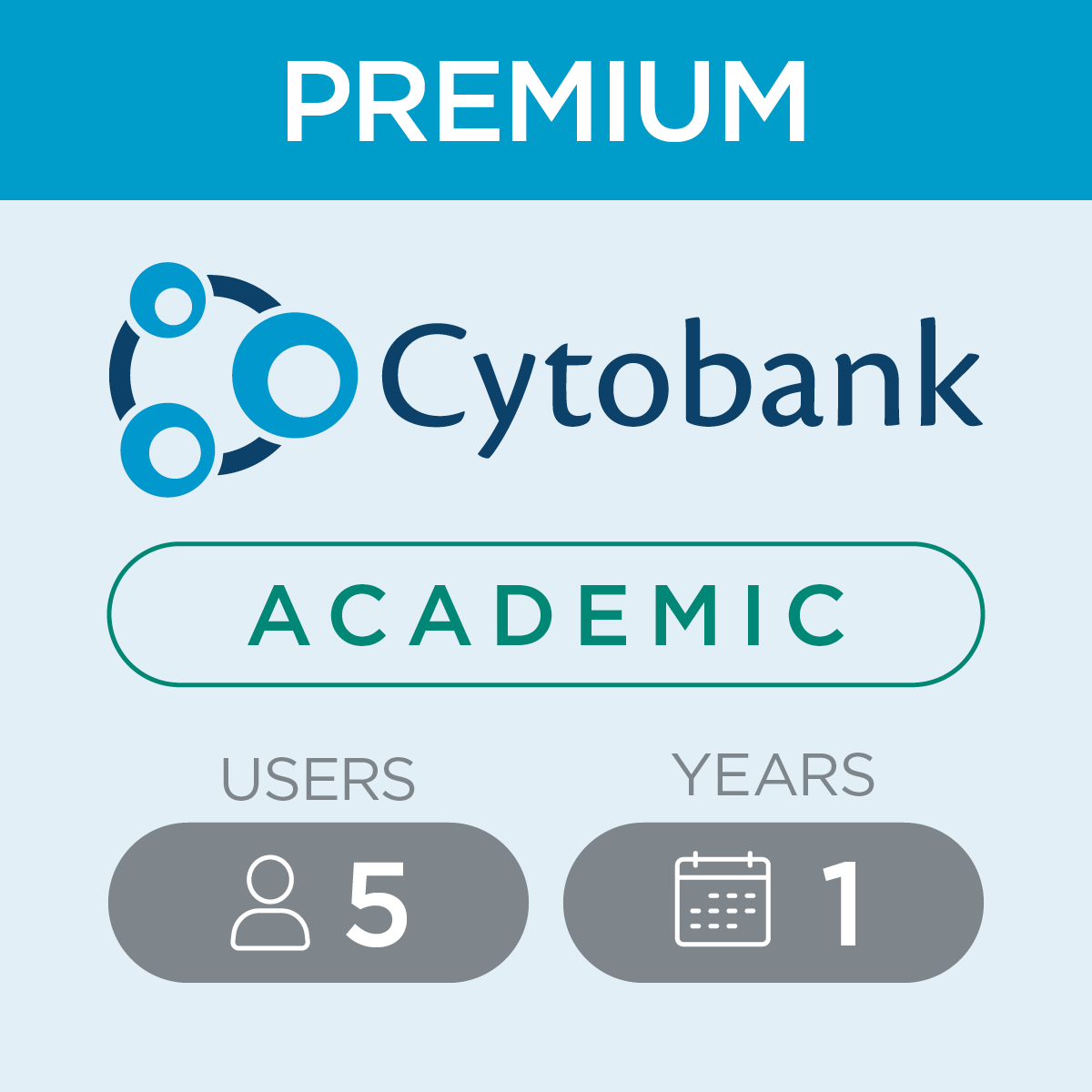 C47385_Cytobank Academic Premium License, 5-user, 1-year